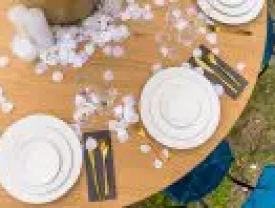 Bord RAK Banquet Roomwit | Ø15 cm | Per 60 stuks