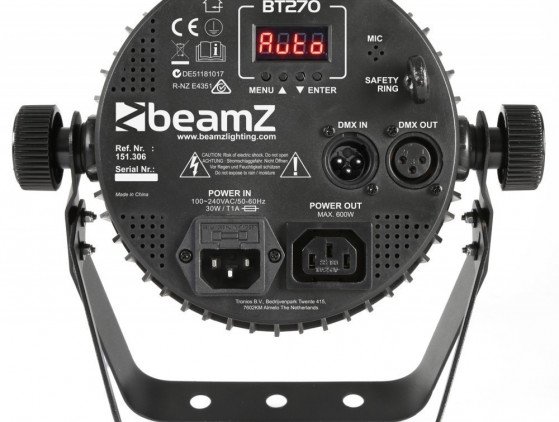 BeamZ BT270 met RGBW LED's